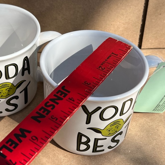 Kitchen New Set Of Yoda Best Mugs Disney Star Wars Poshmark